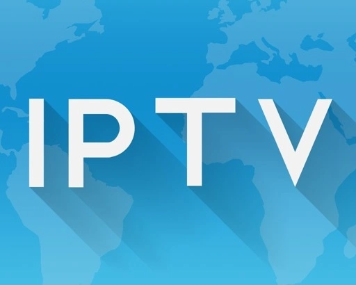 IPTV guide on a modern television