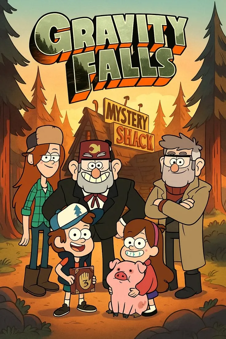 Gravity Falls TV series poster